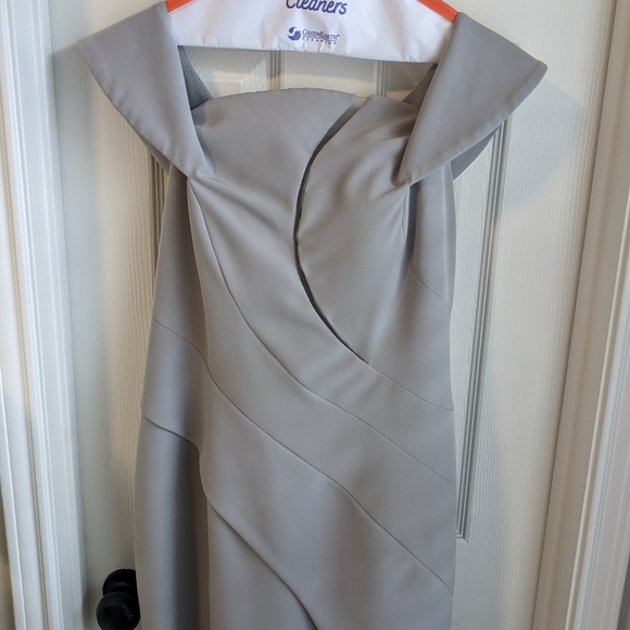 Daymor Couture Gray Mother of the Bride/Groom Dress - Picture 6 of 11